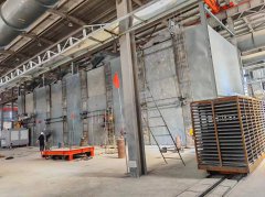 客戶現(xiàn)場 | 10T化硅中頻爐成功交付